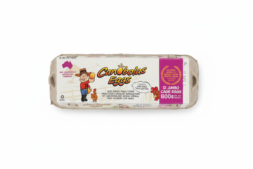 Canobolas Cage Eggs - Side View 75%