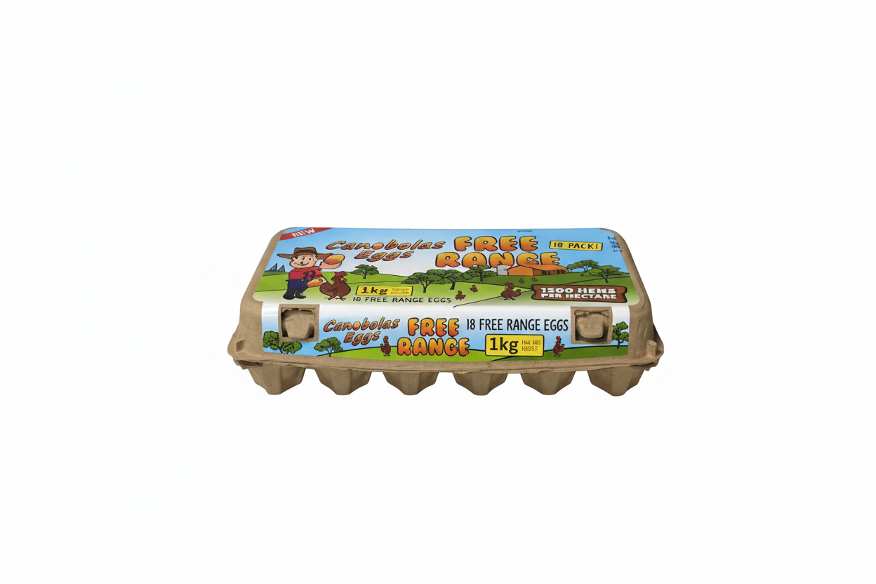 Canobolas Free Range Eggs - Front View 75%