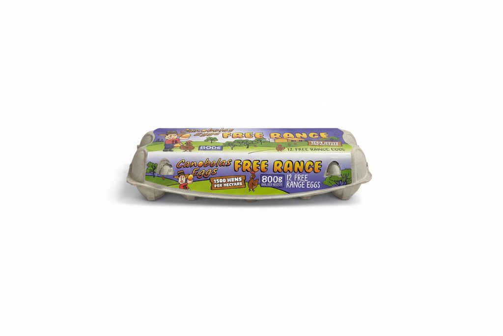 Canobolas Free Range Eggs - Front View