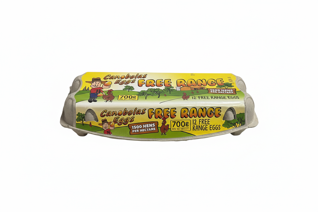 Canobolas Free Range Eggs - Front View