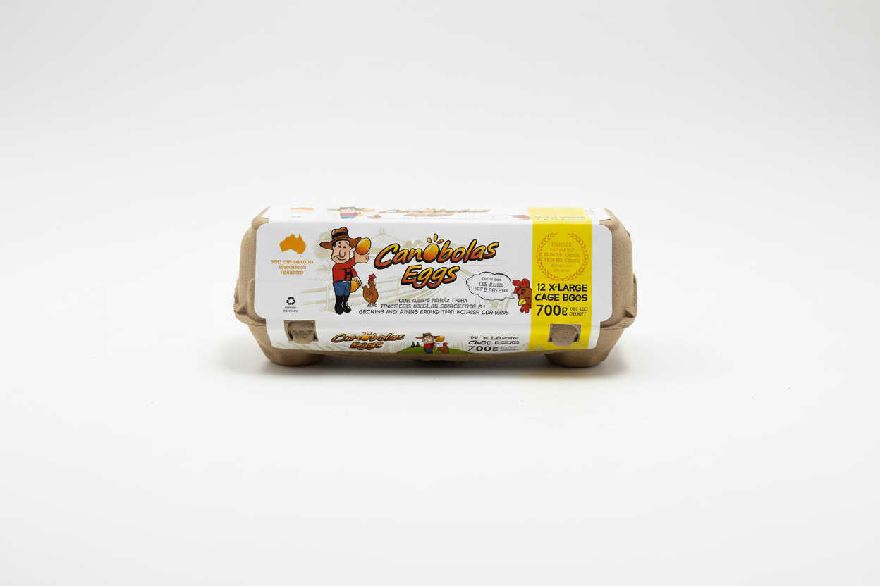 Canobolas 700g Cage Eggs (12 eggs per pack)