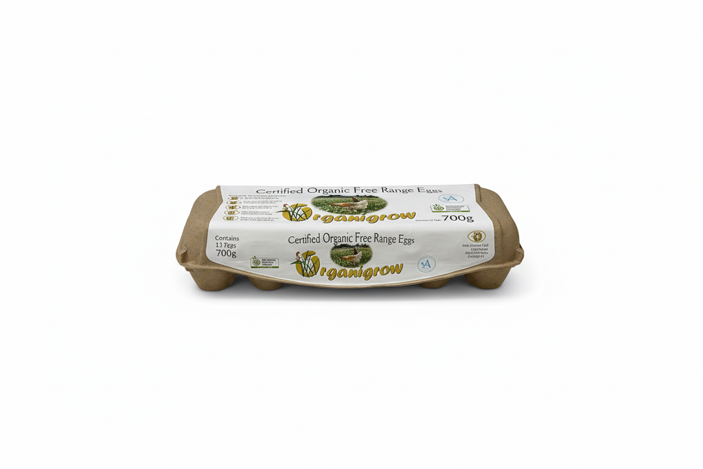 Organigrow Organic Eggs - Angled View